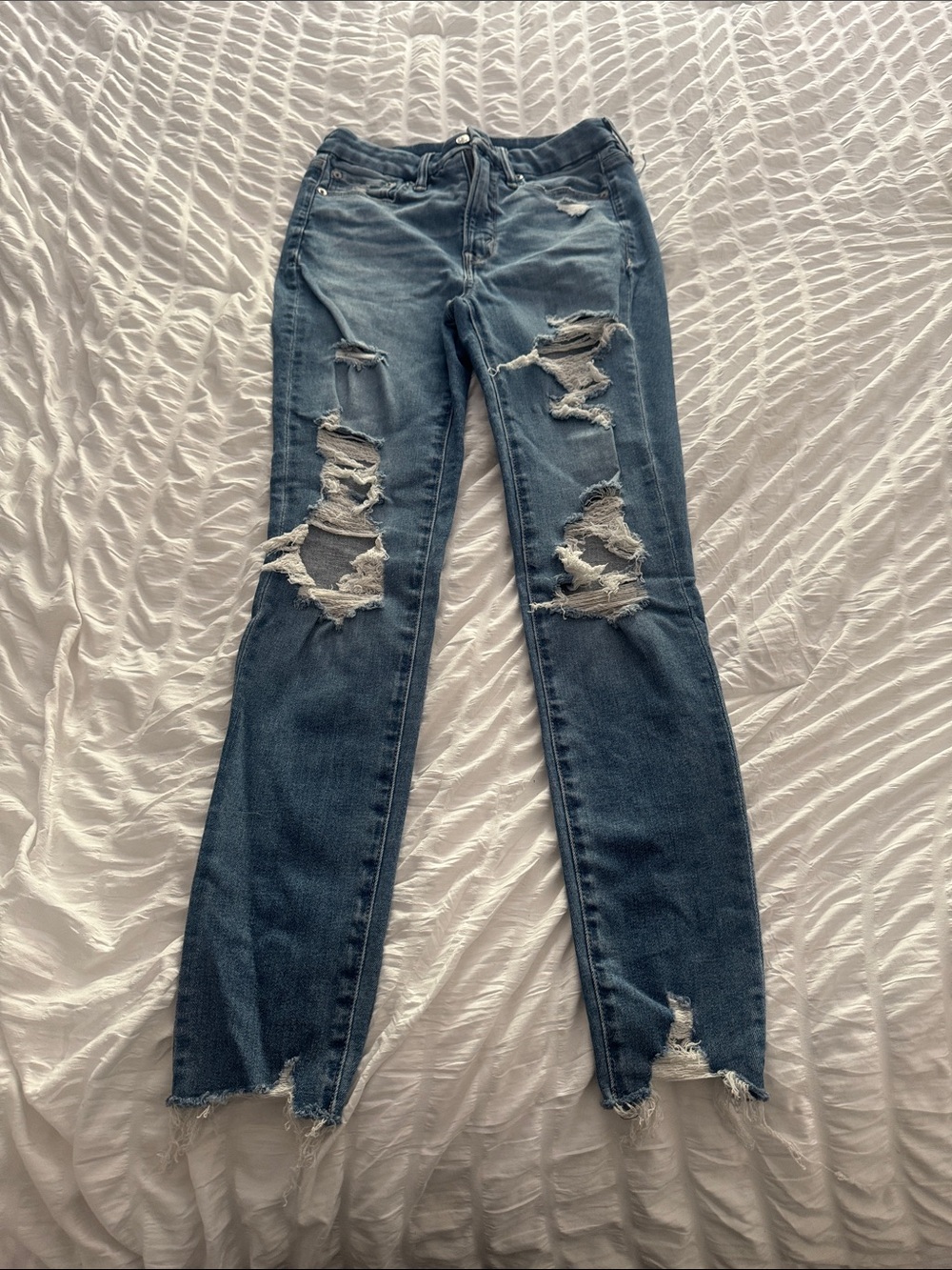 American eagle super high rise jegging